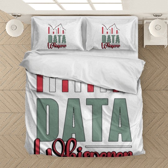 Data Analyst Data Whisperer Computer Science Coder Bedding Sets