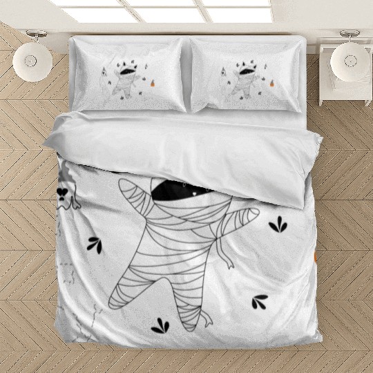 Halloween Cat Mummy For Cat Lover Bedding Sets