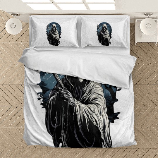 Spooky Halloween Grim Reaper Bedding Sets