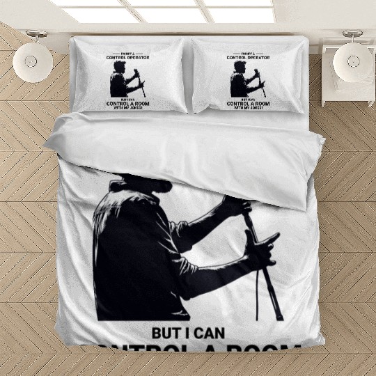 Ham Radio Operator Stand-Up Comedy Control Room Bedding Sets