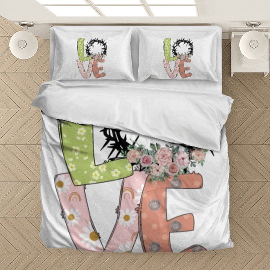 Love Easter Sublimation Bedding Sets