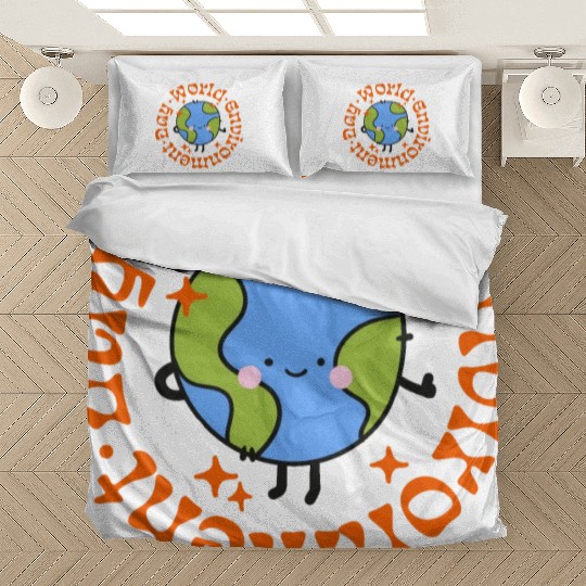 world environment day Bedding Sets