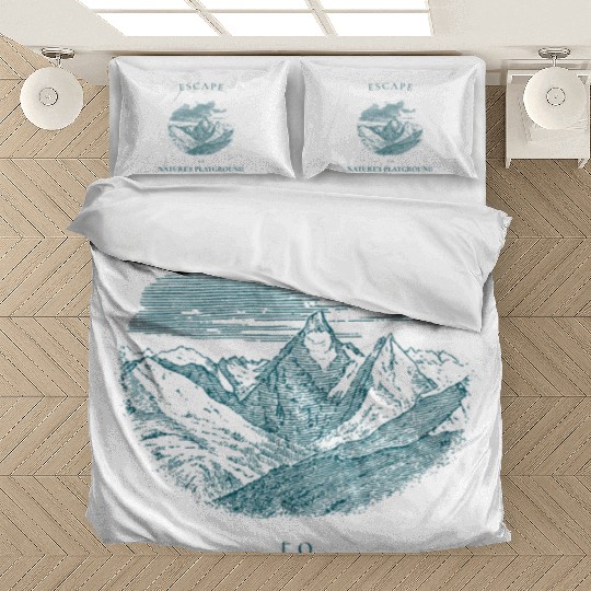 Hiking: Escape to nature's playground Bedding Sets