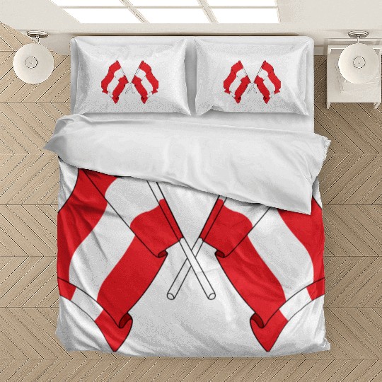 Two flags of Austria Bedding Sets