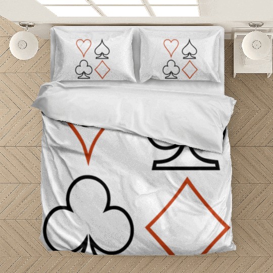 Playing Card Poker Bedding Sets