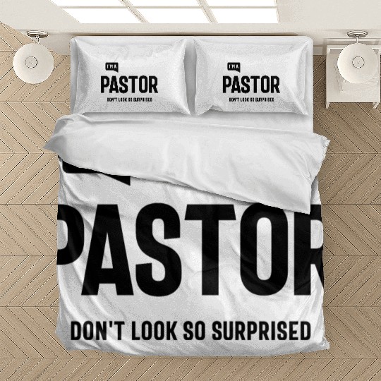 Pastor's Surprise - Christian Quote Bedding Sets