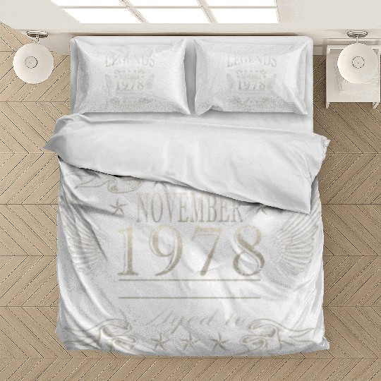 november 1978 Anniversary november 1978 november Bedding Sets