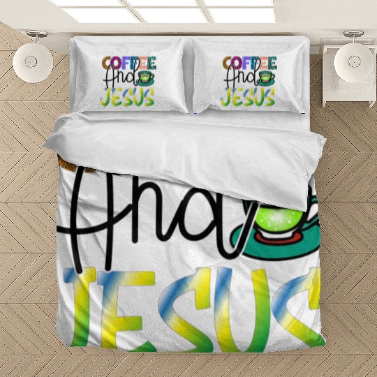 Coffee And Jesus Bedding Sets