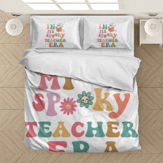 in my spooky teacher era Bedding Sets