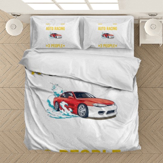 3 People Auto Racing Automotive Autosport Bedding Sets
