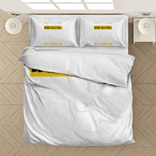 3 People Beach Volleyball Bedding Sets