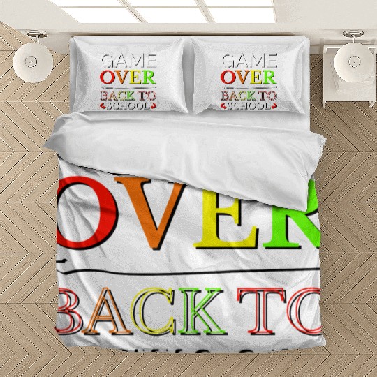 Game Over Back To School Bedding Sets