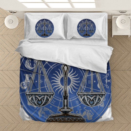 Libra Zodiac star sign horoscope Astrology Bedding Sets