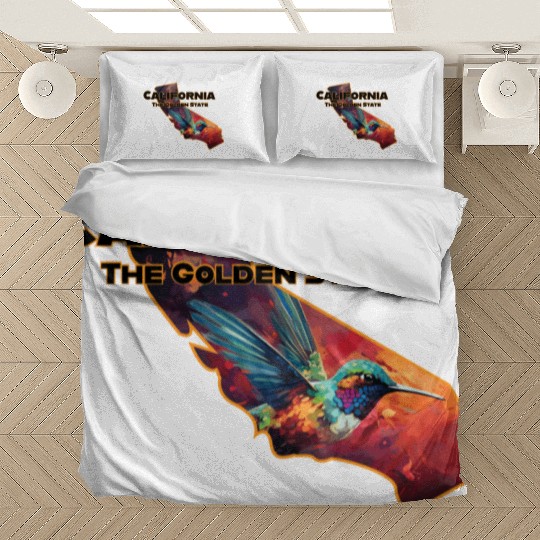 California Wildlife - hummingbird Bedding Sets