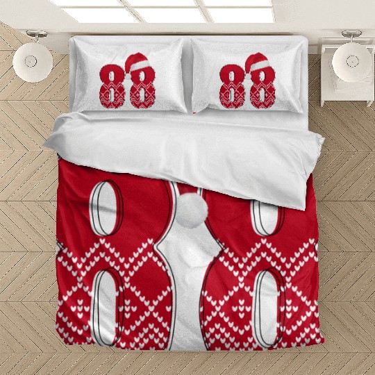 Celebrate Christmas Number 88 - Eighty-Eight Bedding Sets