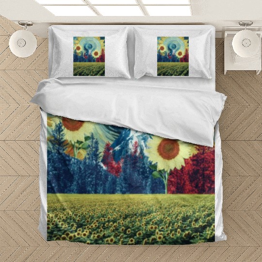 The Sunflower Field Bedding Sets