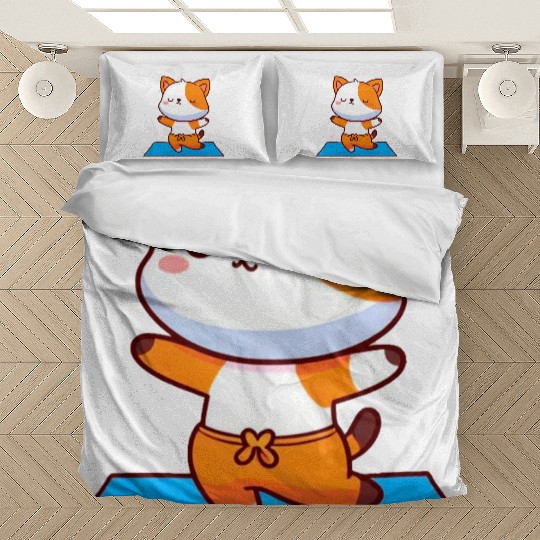 Zen Kitty Yoga Bedding Sets