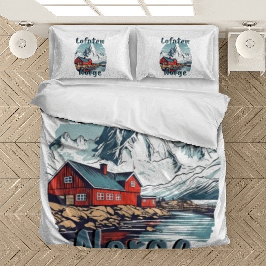 Lofoten Norway Nature Paradise Bedding Sets