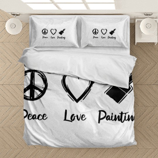 I love Painting Bedding Sets