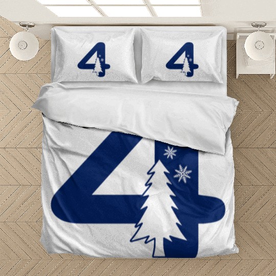 4th Anniversary Year - Christmas Celebration Four Bedding Sets