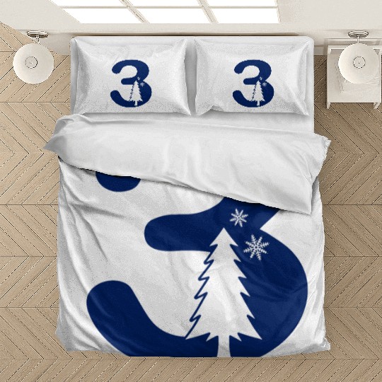 3rd Christmas Winter Season - Cold Number Three Bedding Sets