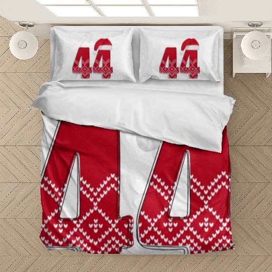 Wedding Anniversary 44 Years - Christmas Number 44 Bedding Sets
