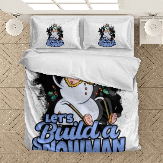 Let's Build a Snowman - Snow Bedding Sets