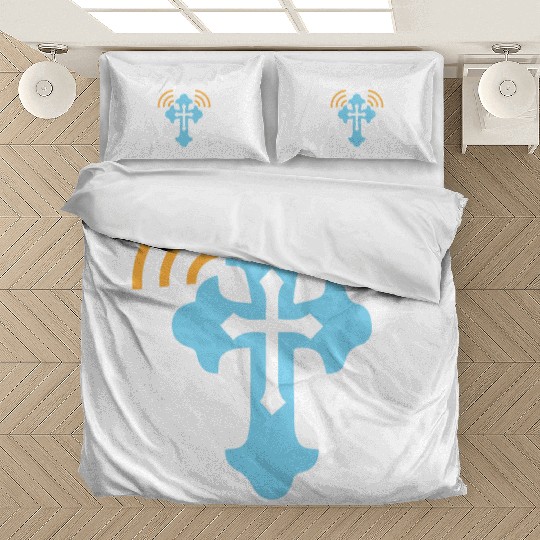 Connect to God I Love Jesus Believer Scripture Bedding Sets