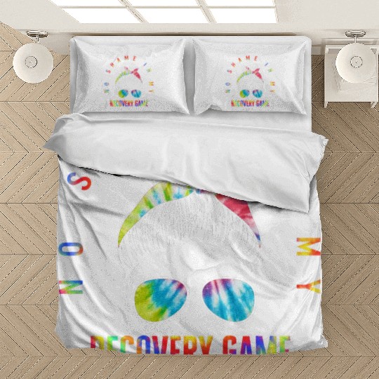 Sobriety Bedding Sets, No Shame In My Recovery Game