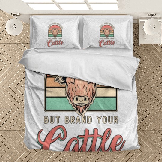 Cattle Farming Trust Your Neighbor Farm Animals Bedding Sets