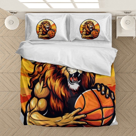 Basketball lion Bedding Sets