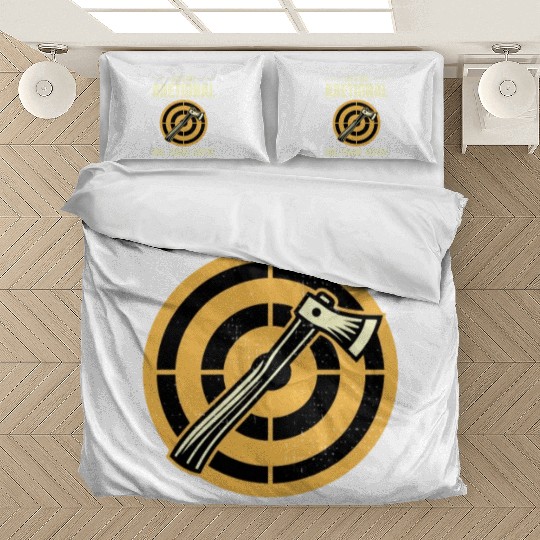 Axetional Axe Throwing Bullseye Aim Throw Repeat Bedding Sets