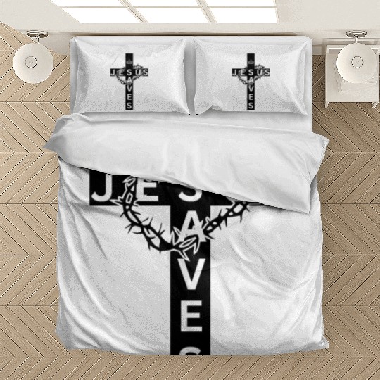 Jesus Saves Bedding Sets