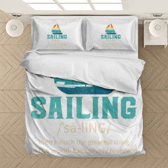 Sailing Definition Bedding Sets Unisex Sailing Bedding Sets