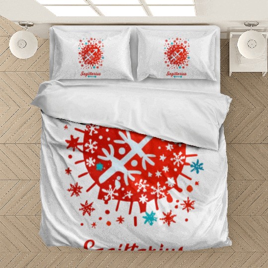Sagittarius in the Winter Wonderland Bedding Sets