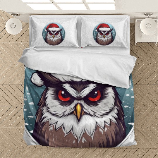 Christmas owl Bedding Sets
