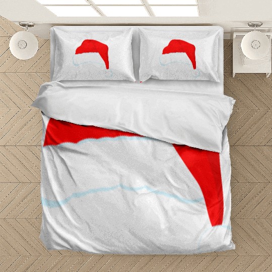 Santa Hat at Christmas Bedding Sets