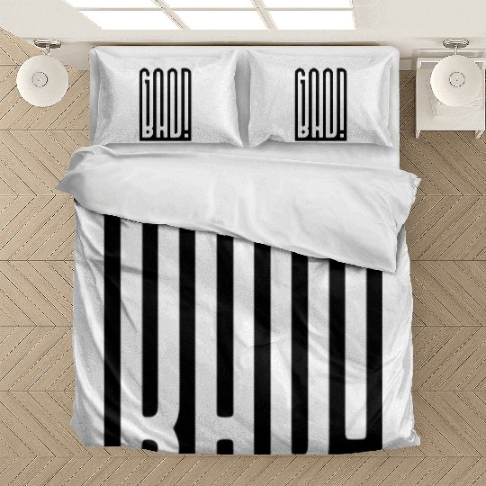 Creative Typographic Symphony on Tees and Bedding Sets