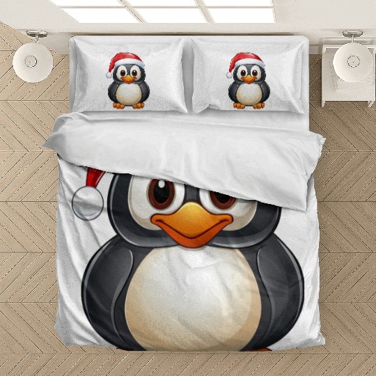 Penguins Christmas Bedding Sets