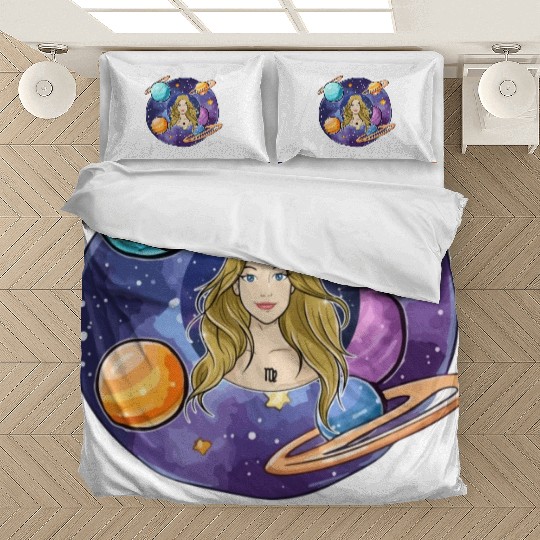 Virgo zodiac sign Bedding Sets