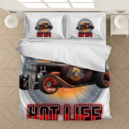 Hot Life Hot Rod Car Bedding Sets