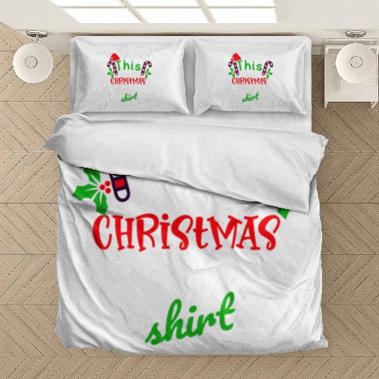 This is my Christmas 3D Printing Bedding Sets