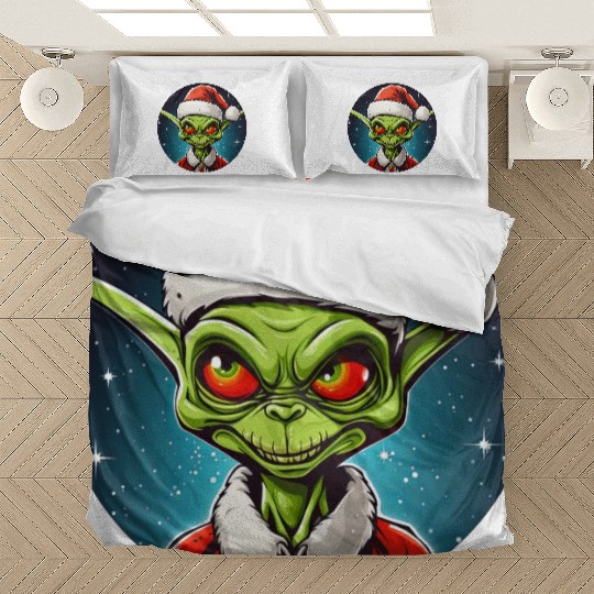 Alien Christmas Bedding Sets