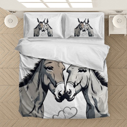 Donkey Couple - You & I Bedding Sets