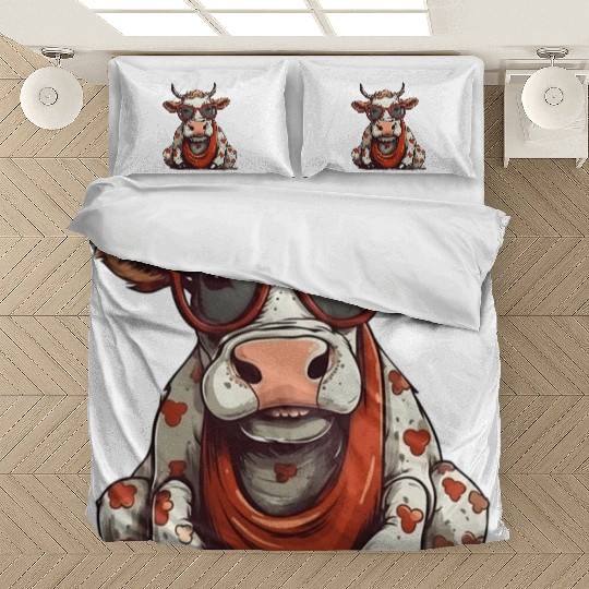 Chic and Playful Cow Bedding Sets