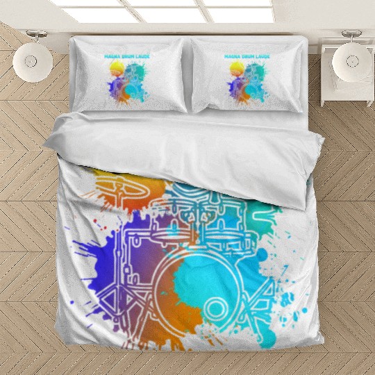 Drum Drummer Drums Drumset Bedding Sets