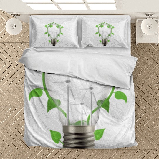 Environment light bulb Bedding Sets