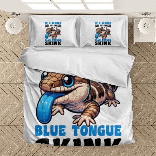 Lizard Collector Reptile Lover Blue Tongue Skink Bedding Sets