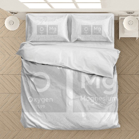 OMG periodic table in chemistry Bedding Sets