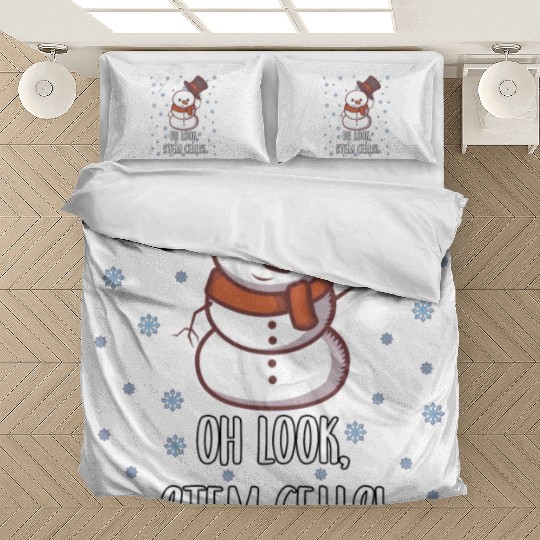 Look Stem Cells Christmas Science Biology Bedding Sets